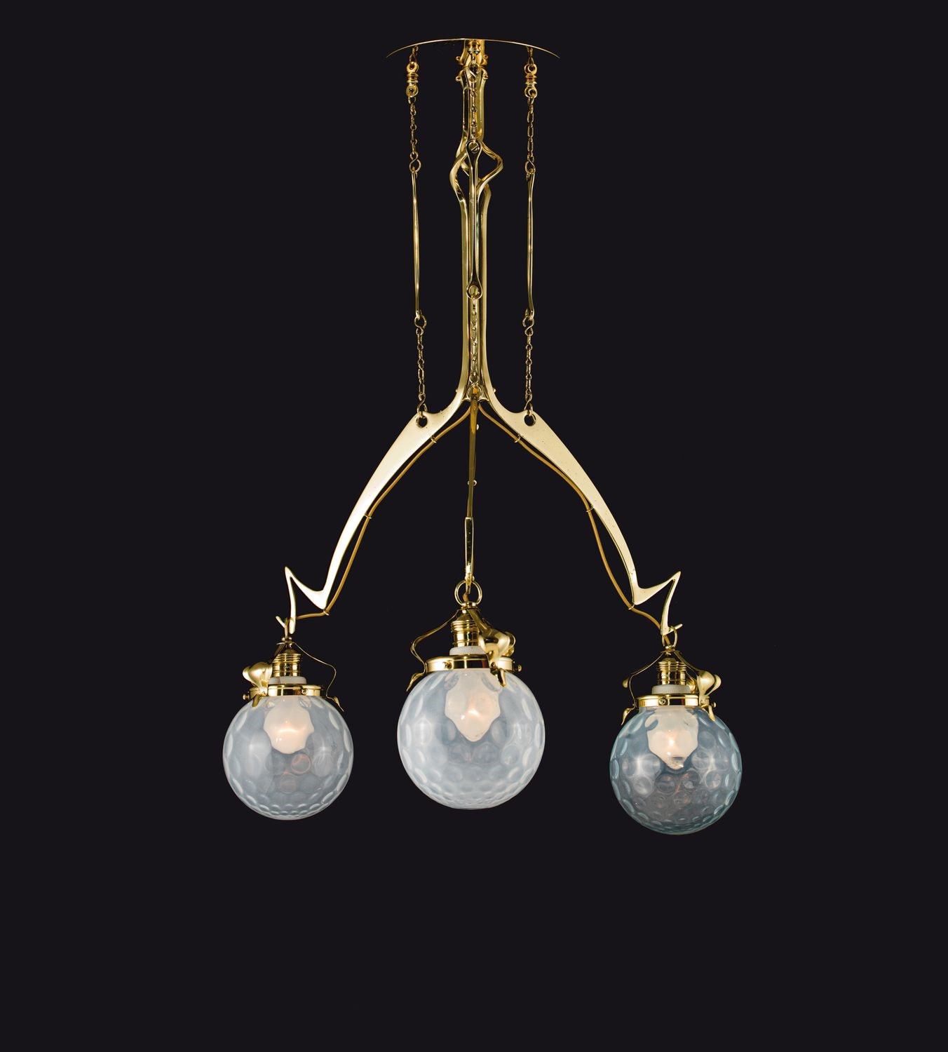 THREE-BULB CHANDELIER