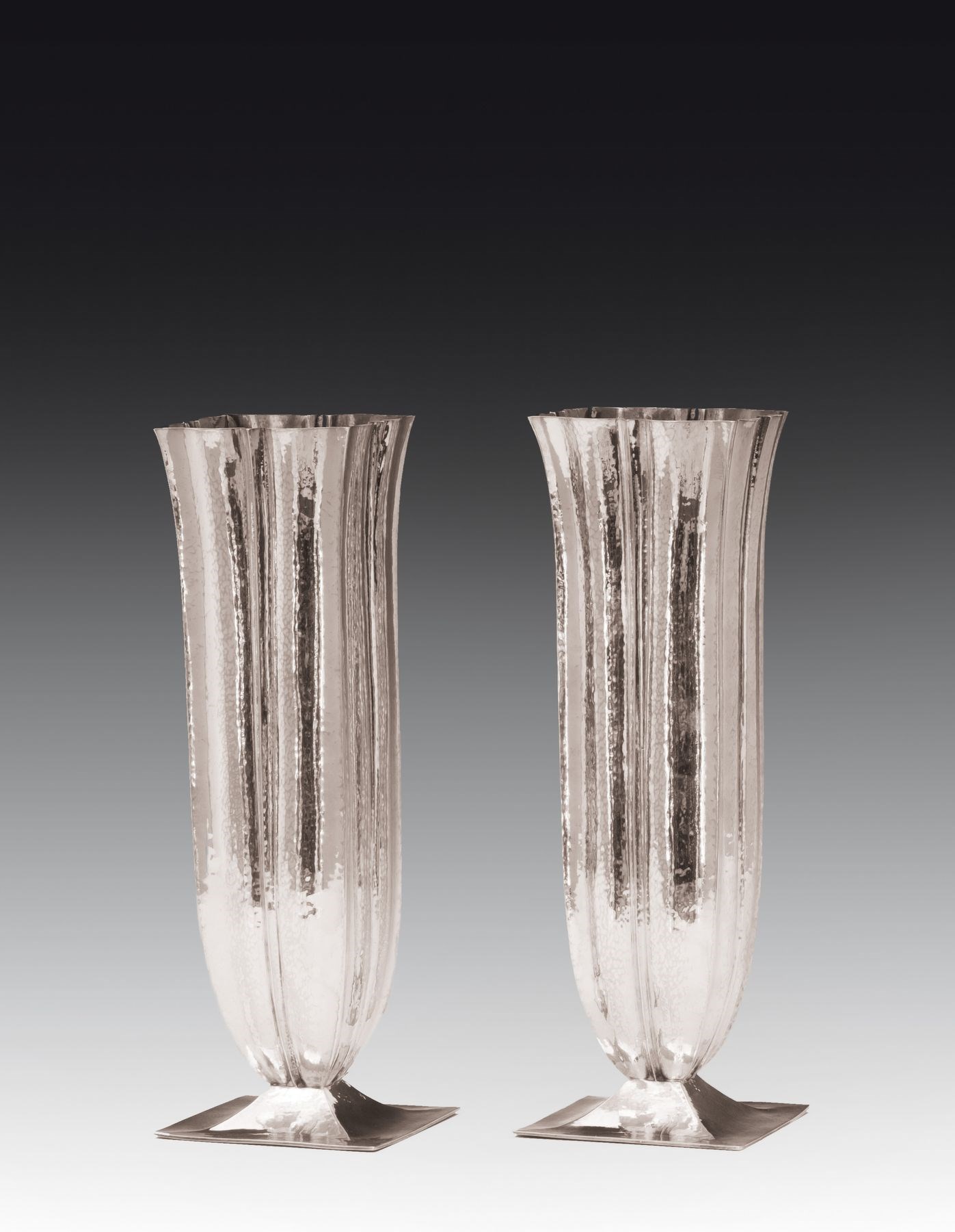 A PAIR OF VASES