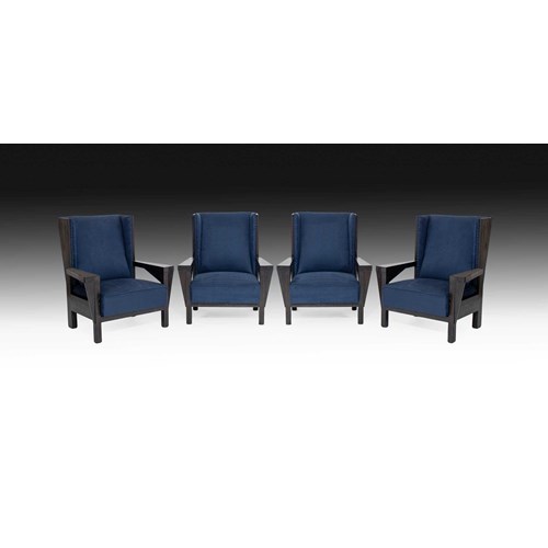 Four fauteuils