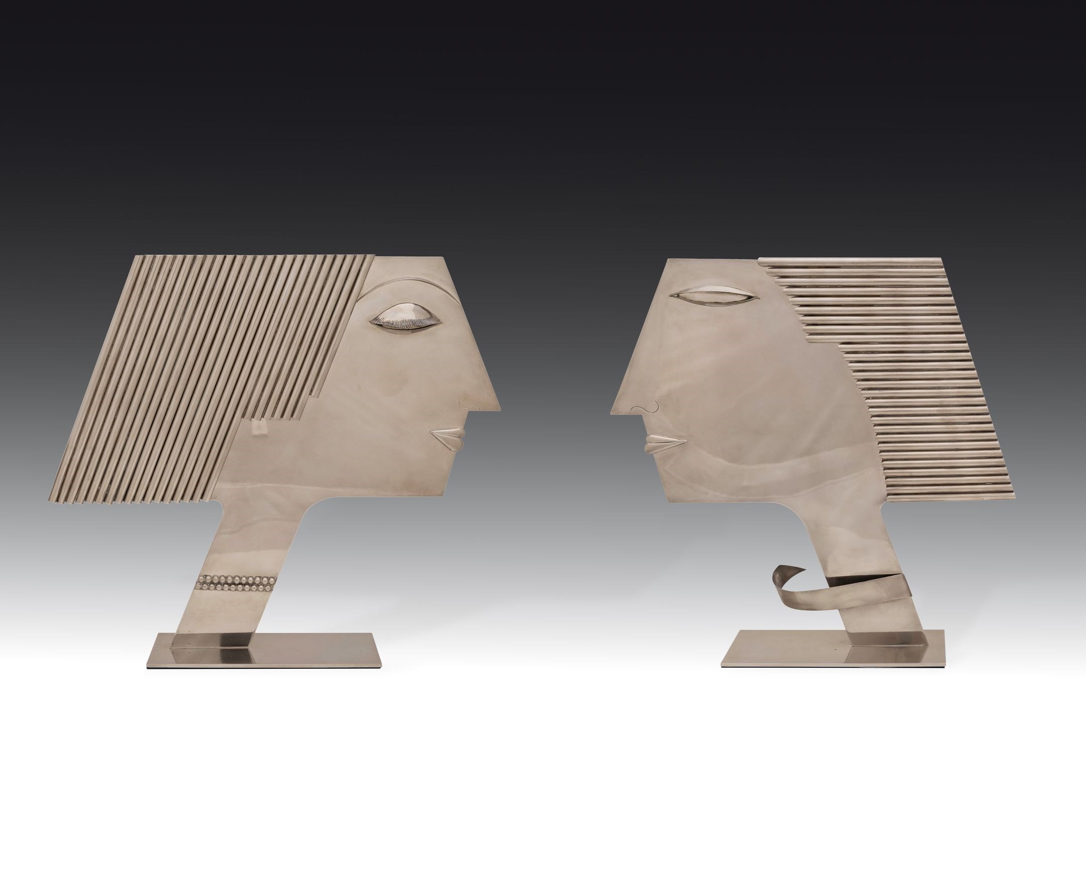 MALE AND FEMALE BUSTS