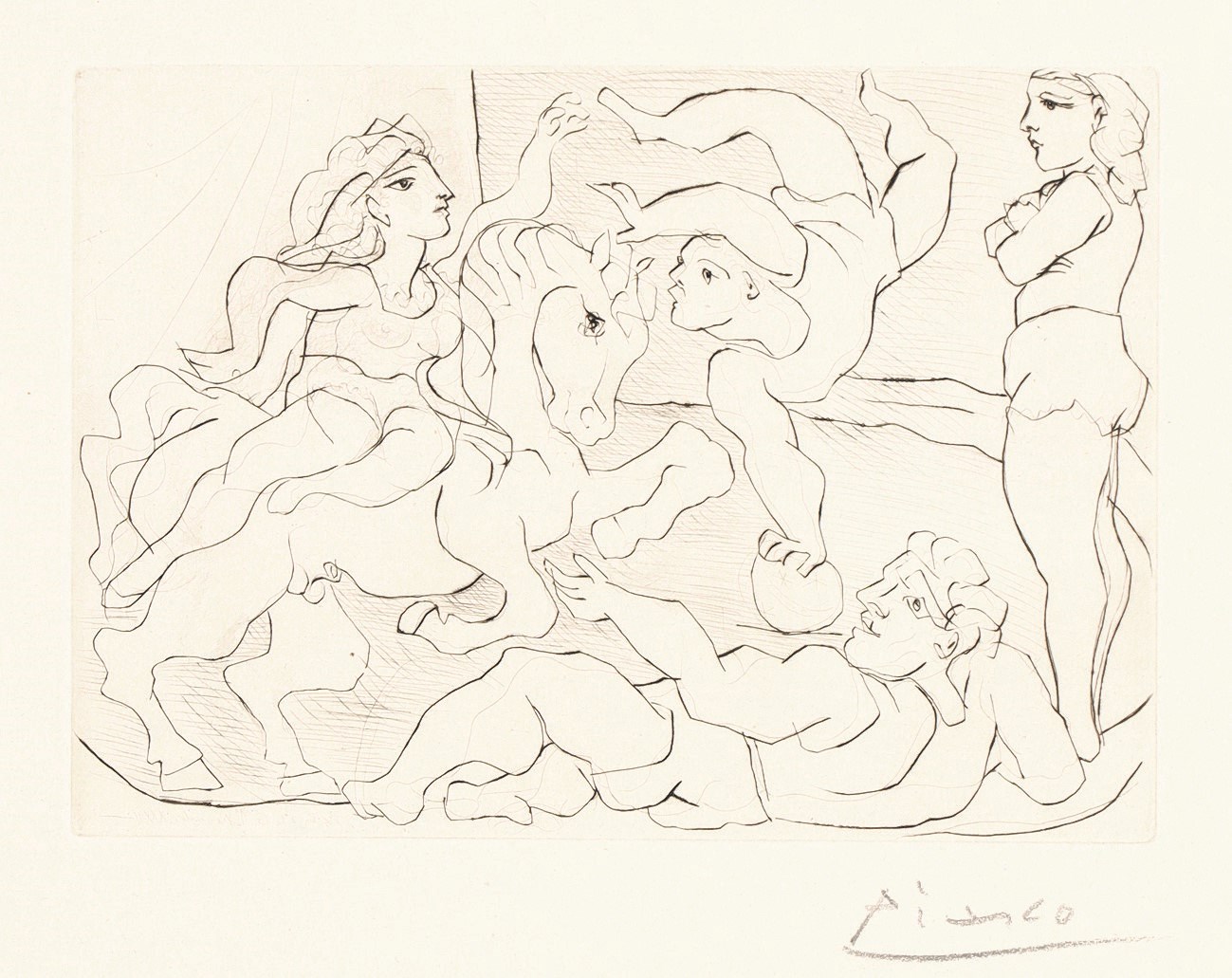 Le Cirque (Répétition), Bloch 205. Baer 385, VI, B, d.