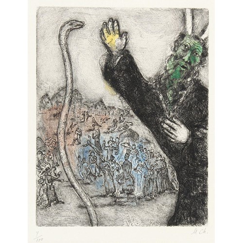 Moïse et le Serpent.