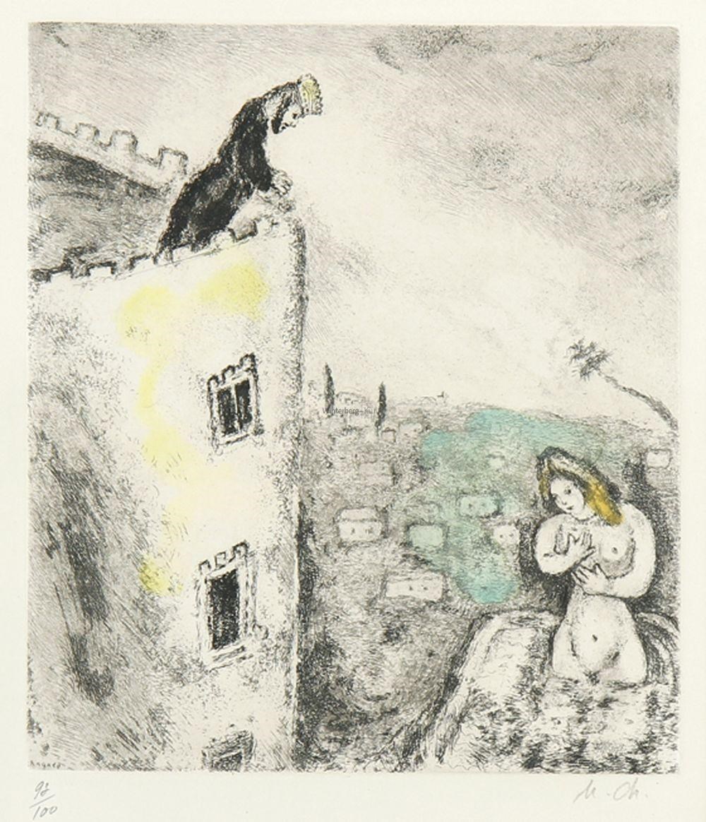 David et Bath-Schéba, perfect condition , Sorlier-Vollard 267. Cramer Bücher 30