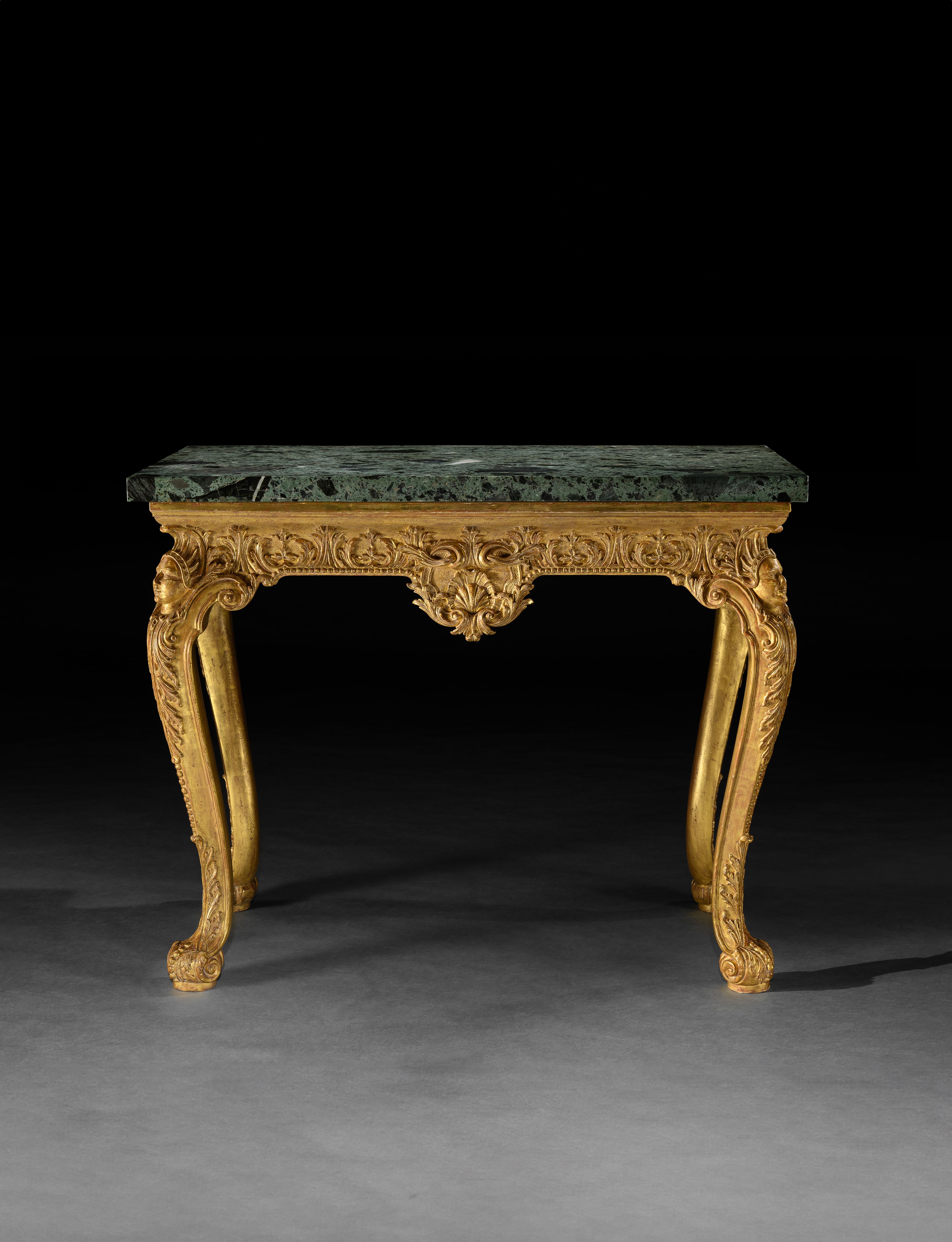 A George II Carved Giltwood Side Table