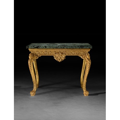 A George II Carved Giltwood Side Table