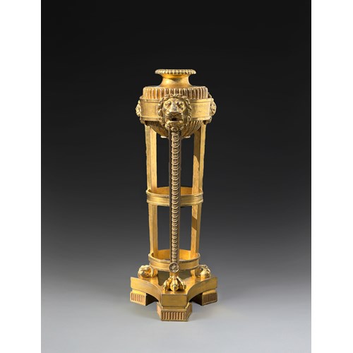 A Regency period giltwood stand in the manner of Thomas Hope
