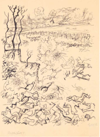 Schlachtfeld (slagveld), 1915