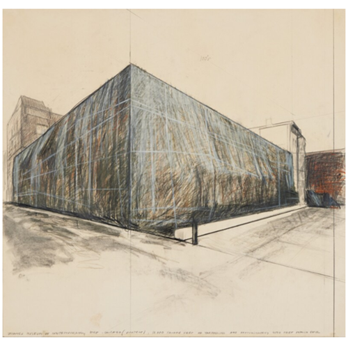 Wrapped Museum of Contemporary Art, Chicago (Project), ca.1972