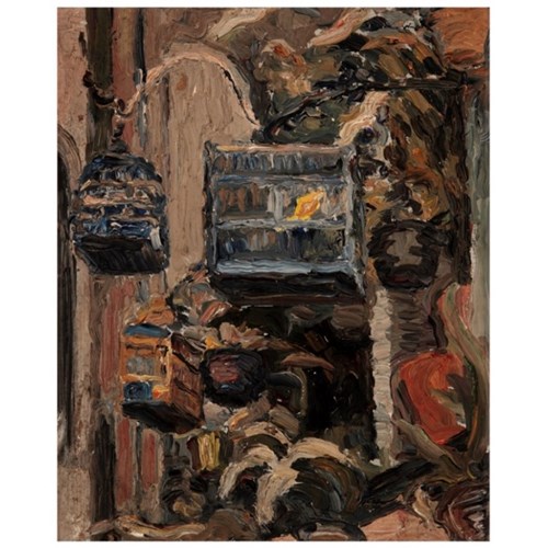 Huis met vogelkastje - Venetië, 1912