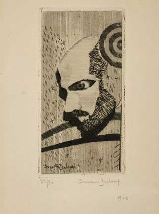 Tête d'homme, 1921-1926
