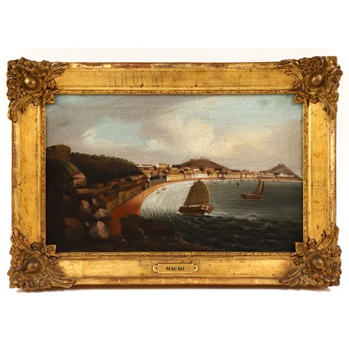 3 China Trade Paintings D1274 D1274a D1274b