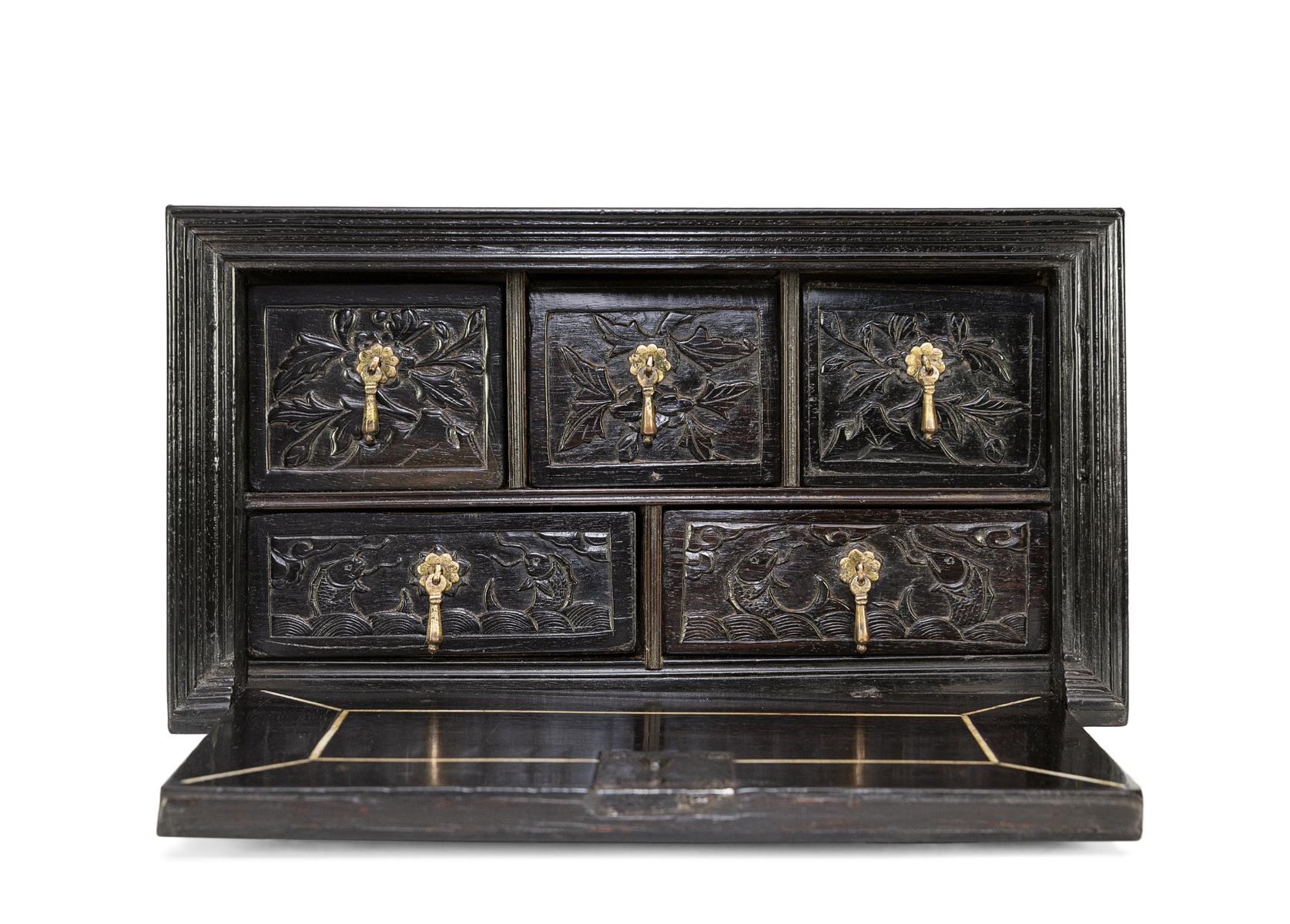 A Ming writing or jewellery box