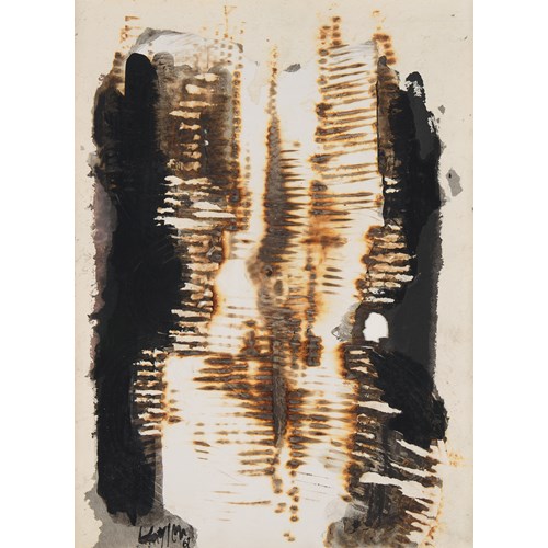 Décollage pur et brûlé