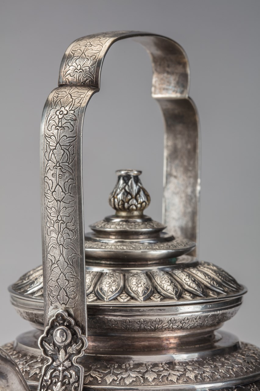 Silver-Gilt Teapot (kar nam ton) or Water-Pot (kanam)