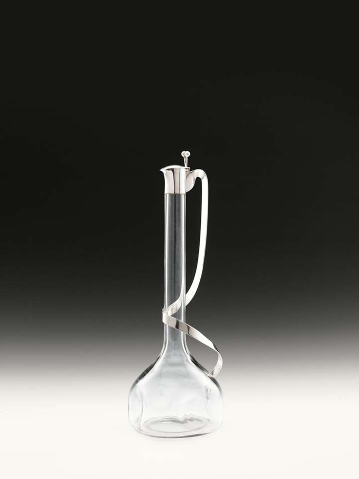 JUG WITH SILVER MOUNT