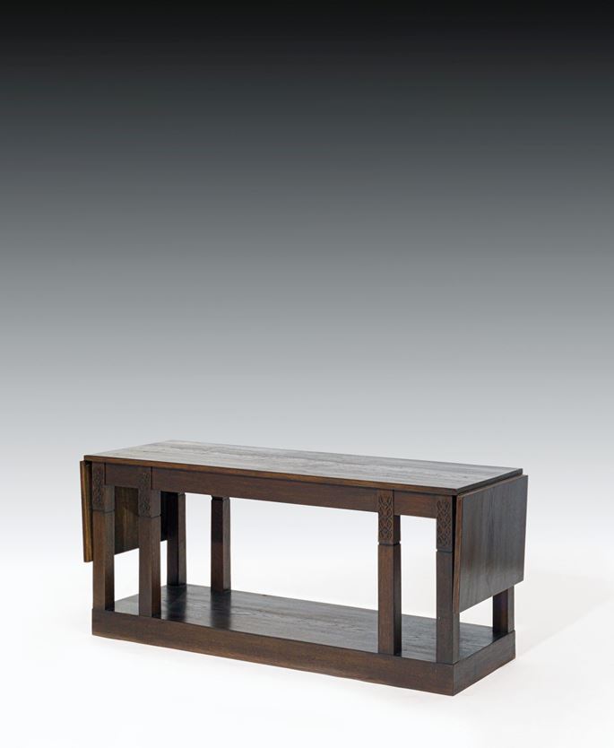 Josef  Hoffmann - TABLE with two folding extensions | MasterArt