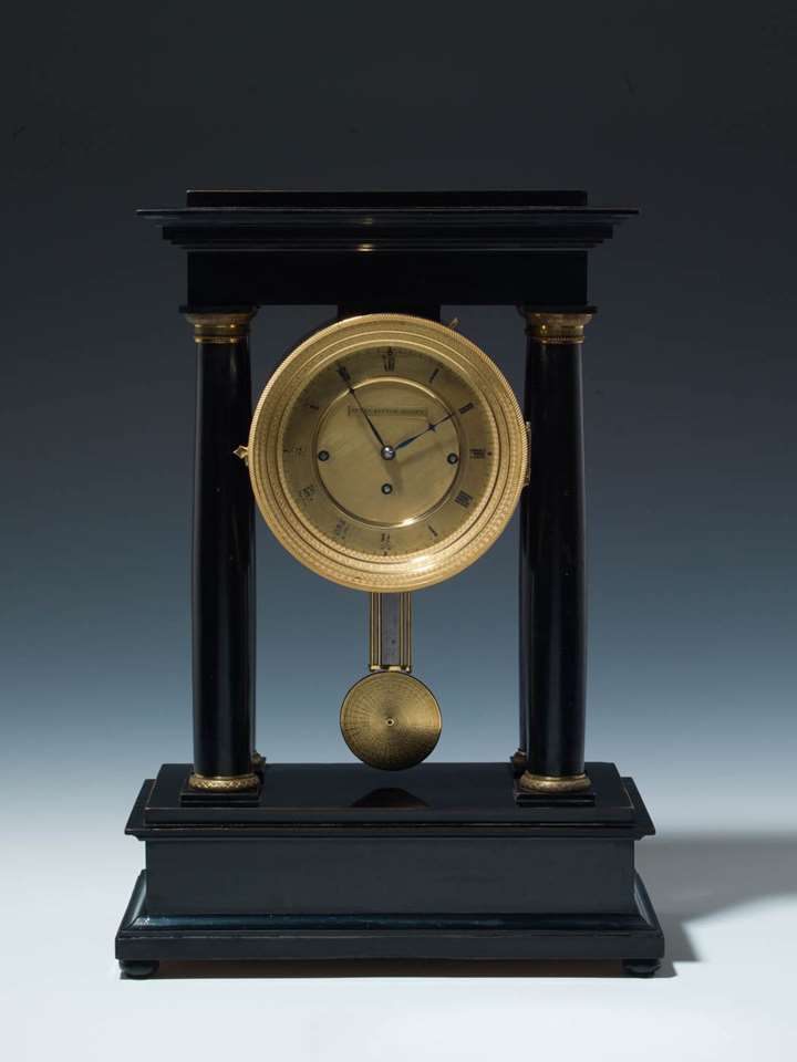 BIEDERMEIER MANTLE CLOCK