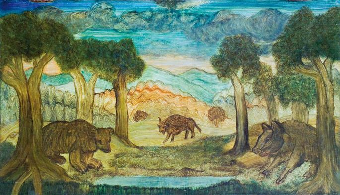Josef  Hoffman - Trunk: the fauna of the earth | MasterArt