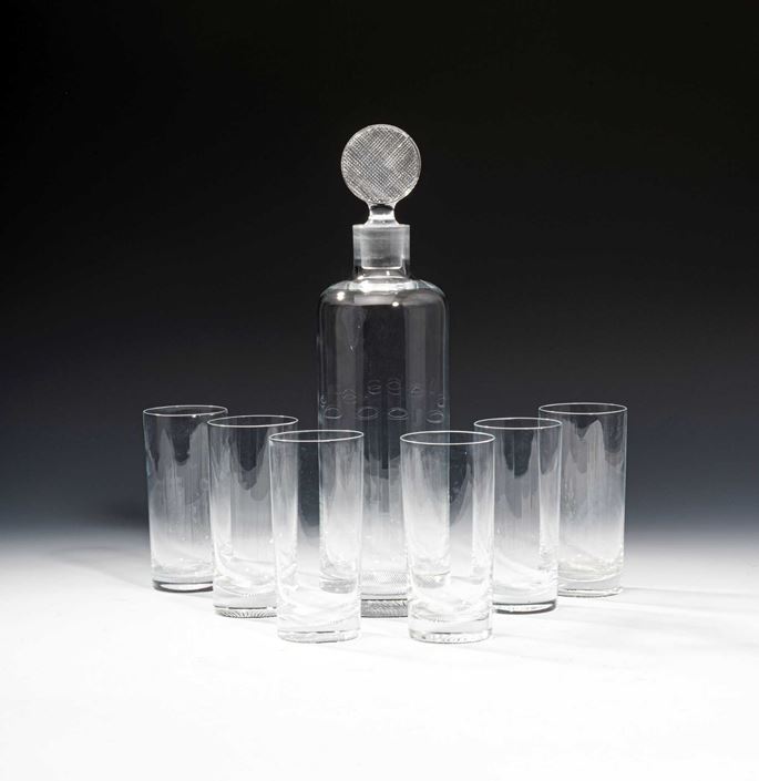 Adolf Loos - Caraffe and 6 glasses | MasterArt