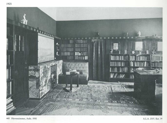 Adolf Loos - Prestigious glass-fronted library bookcase | MasterArt