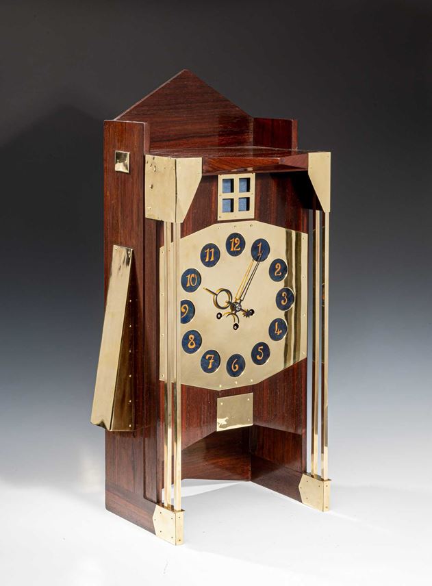Gustave Serrurier-Bovy - Mantel clock/wall clock | MasterArt
