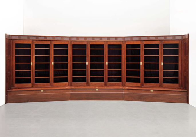Adolf Loos - Prestigious glass-fronted library bookcase | MasterArt