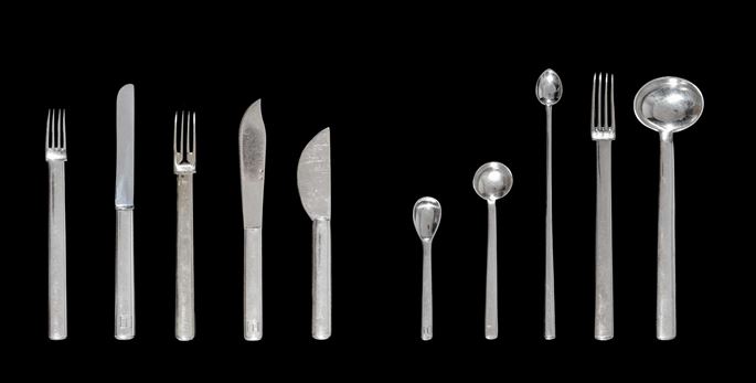 Josef  Hoffman - 10-piece museum-quality cutlery set | MasterArt