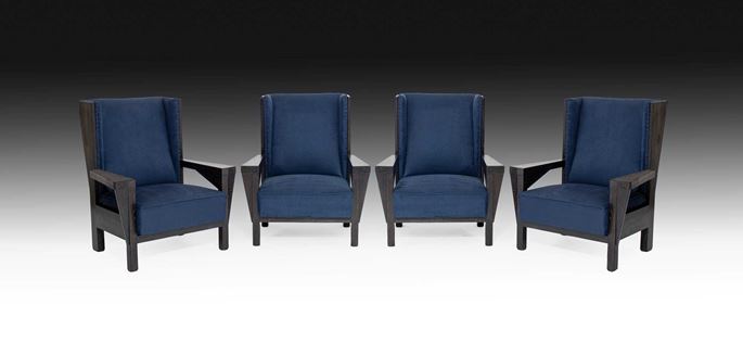 Leopold  Blauensteiner  - Four fauteuils | MasterArt