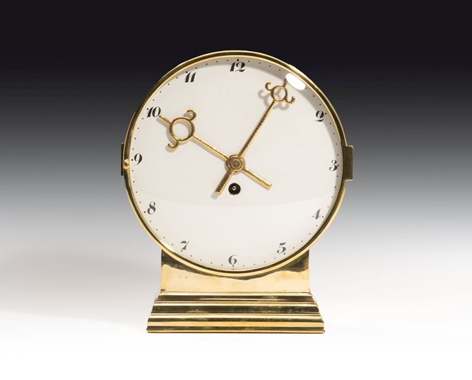 Josef  Hoffman - Brass mantel clock | MasterArt