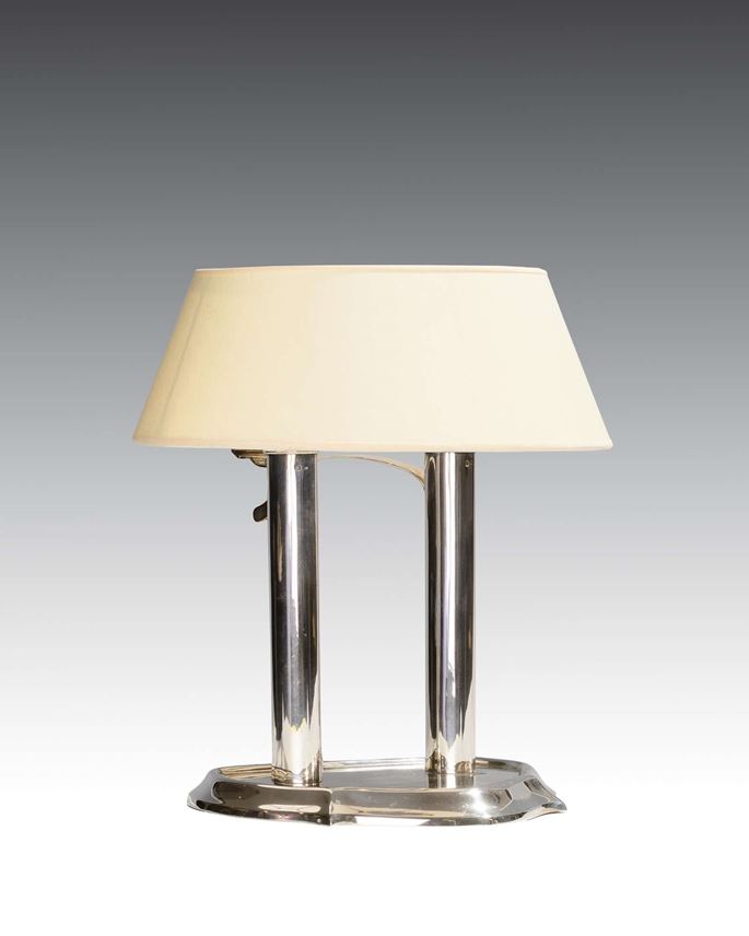 Johann Bauer - SILVER TABLE LAMP | MasterArt
