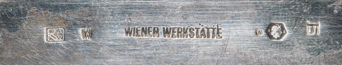 Josef Hoffmann / Wiener Werkstätte - SILVER BOX FOR DIRECTOR K. PLATZER | MasterArt