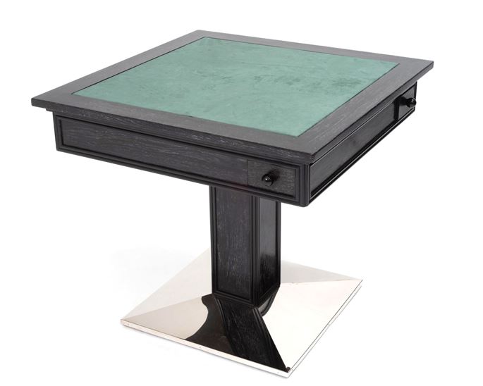 VIENNESE SECESSIONIST GAMING TABLE with reversible chessboard top | MasterArt