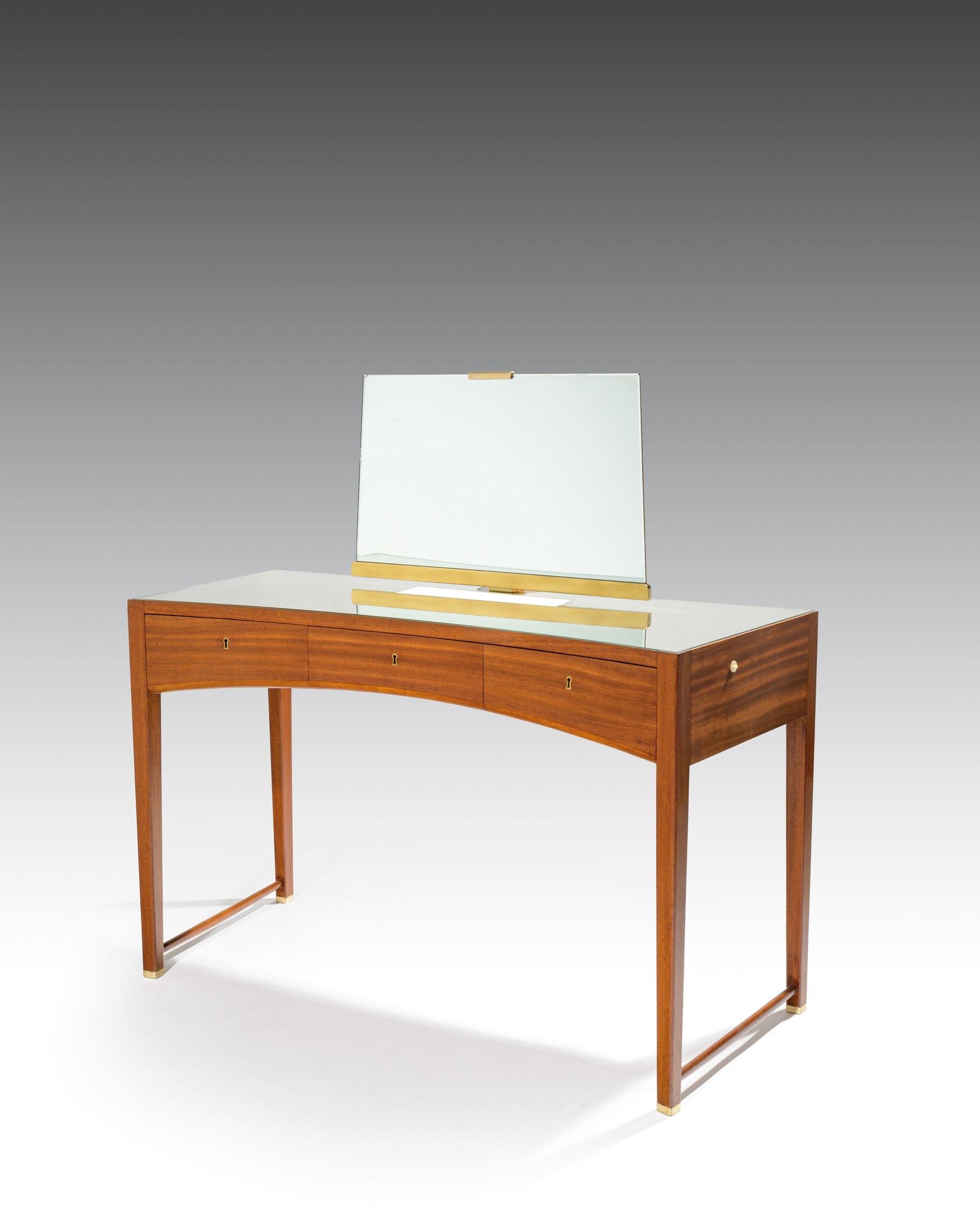 Bauer 2024 glass desk