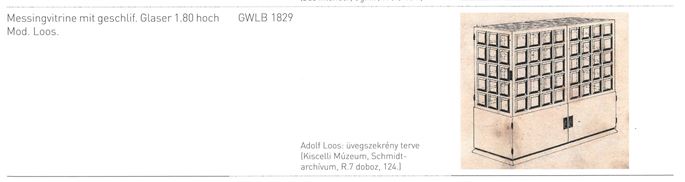 Adolf Loos - DISPLAY CABINET | MasterArt