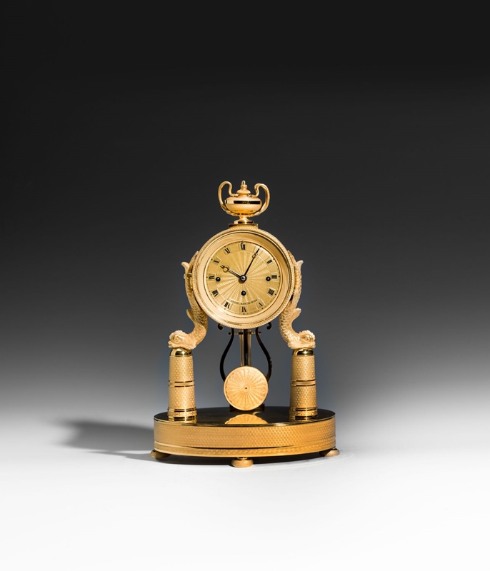 RAU PETER - EMPIRE MANTLEPIECE CLOCK | MasterArt
