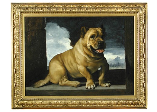 What is the Record Prize for a Dog Painting?