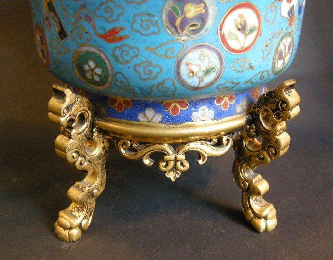 Bowl in a Cloisonné enamel - Jiaqing period | MasterArt
