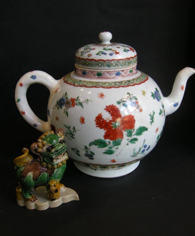 Important punchpot porcelain famille verte - Kangxi period | MasterArt