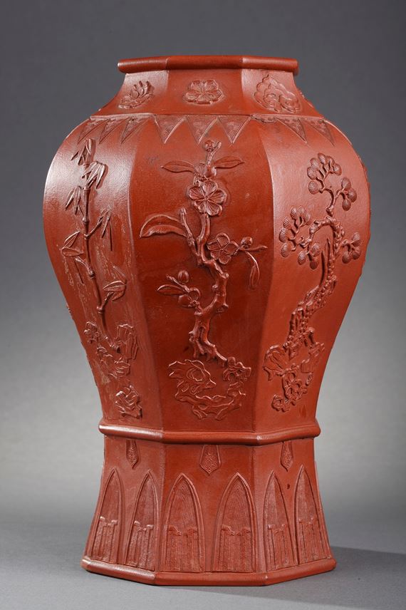Rare vase Yixing ware | MasterArt