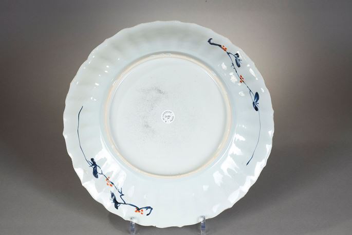 Dish porcelain &quot;Famille Verte&quot;  with armorial of &quot;Duché de Limpurgh &quot; Chine | MasterArt