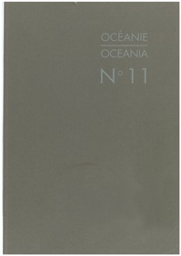 OCEANIA N°11. THE FUNERARY TAPA CLOTHS OF THE NAKANAI FROM NEW BRITAIN