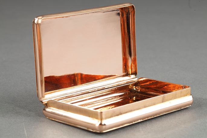 A gold and champlevé enamel snuffbox | MasterArt