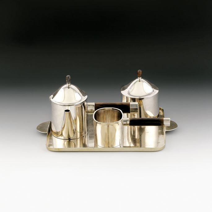 Josef  Hoffmann - Four-Piece Tea Set | MasterArt