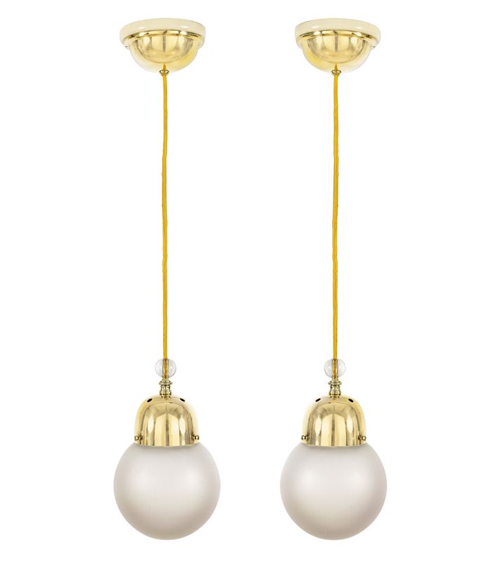 Josef  Hoffmann - Two Hanging Lamps | MasterArt