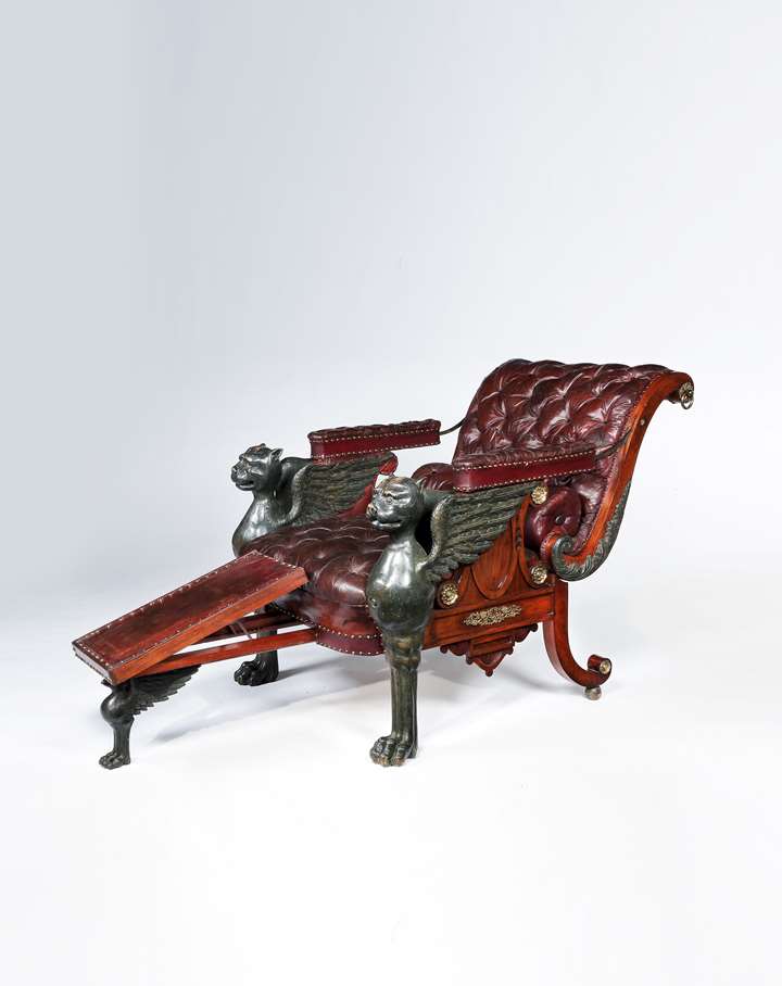 An Impressive Regency Period Reclining Armchair