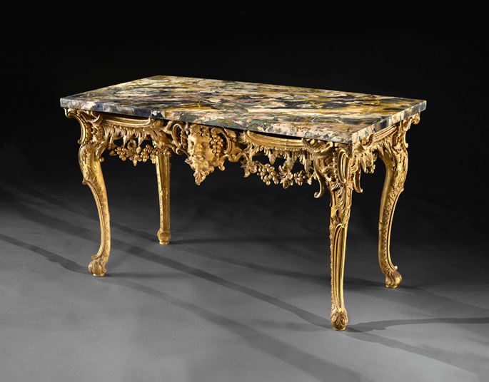 A rare giltwood console table | MasterArt