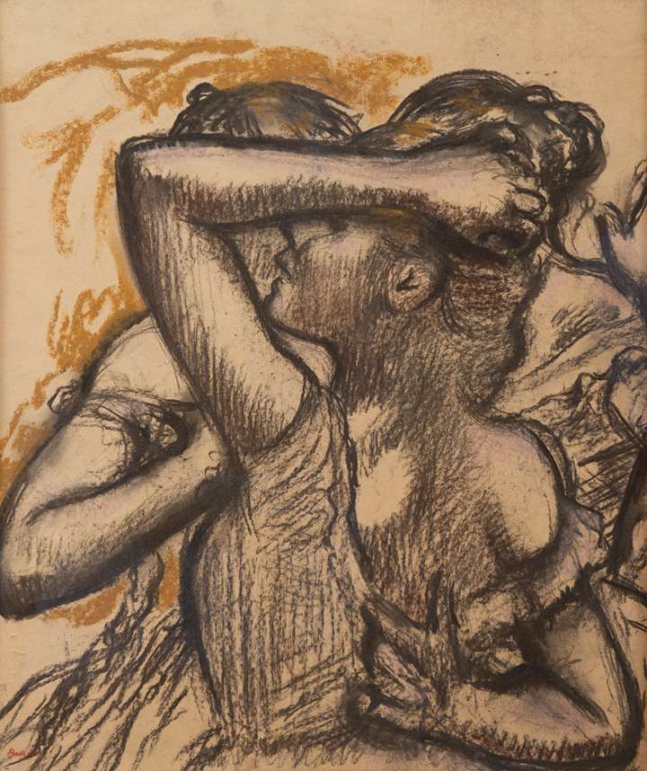 Trois danseuses en buste