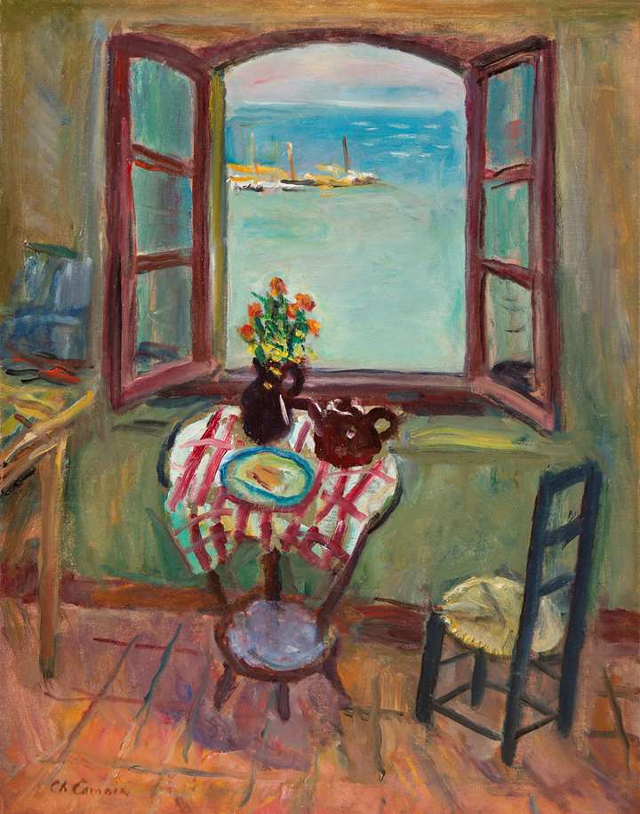 Fenêtre de l'atelier, Saint-Tropez
