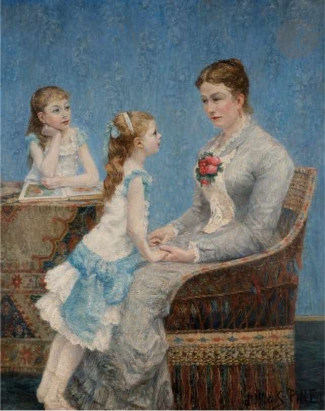 Madame Paul Bouchet et ses filles