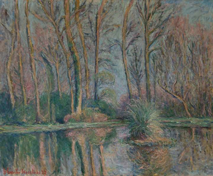 Le bassin des nymphéas à Giverny